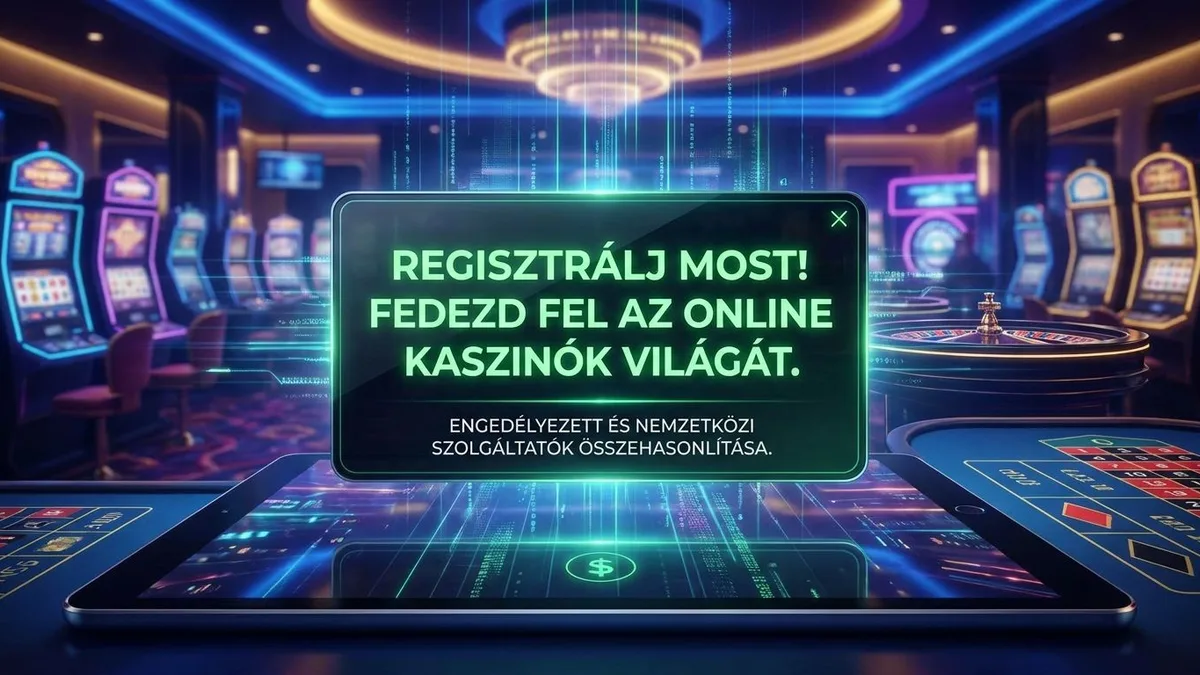 Regisztráció bónusszal